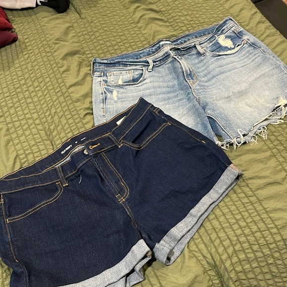 Old Navy Pants - Bundle of Old Navy women’s Jean shorts. Size 12